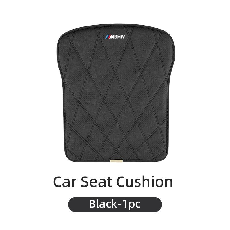 

2025 Hot Car Seat Leather Perforated Cushion Seat Booster Cushion Tools Cars Accessories For BMW E46 E90 E60 F30 F10 E39 E36 F20