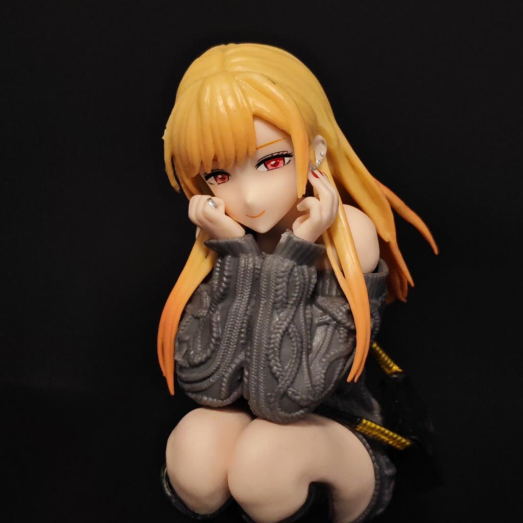 En Stock Marin Pyjama Assis Accroupi Figurine d'Action Statue Beau Modèle de Personnage Anime Ornement de Bureau Cadeau Pour les Fans