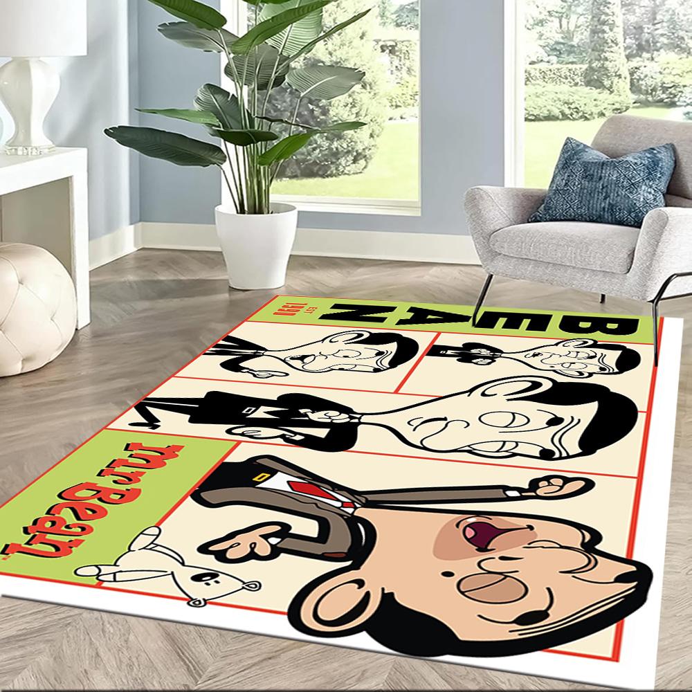 I tappeti quadrati del Compleanno di Mr Bean sono un'ottima scelta per soggiorni, camere da letto, decorazioni per la casa e come regali.
