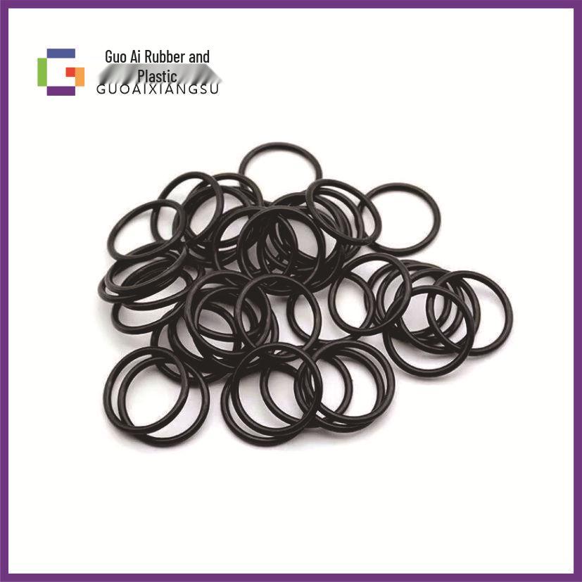 4-50mm Black Nitrile O-ring, 1.5mm Wire Diameter, Oil & Wear Resistant Seal