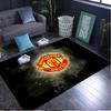 1PC rug Football Manchester Crest Carpet, Chair Rug,Area Rug for Office Bedroom living rooms bedroom, Doormat decor Christmas fan gifts