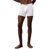 CALVIN KLEIN Underpants Europe Version Men's 3 Pack White (Unisex) Boxer Briefs 20841903 | White