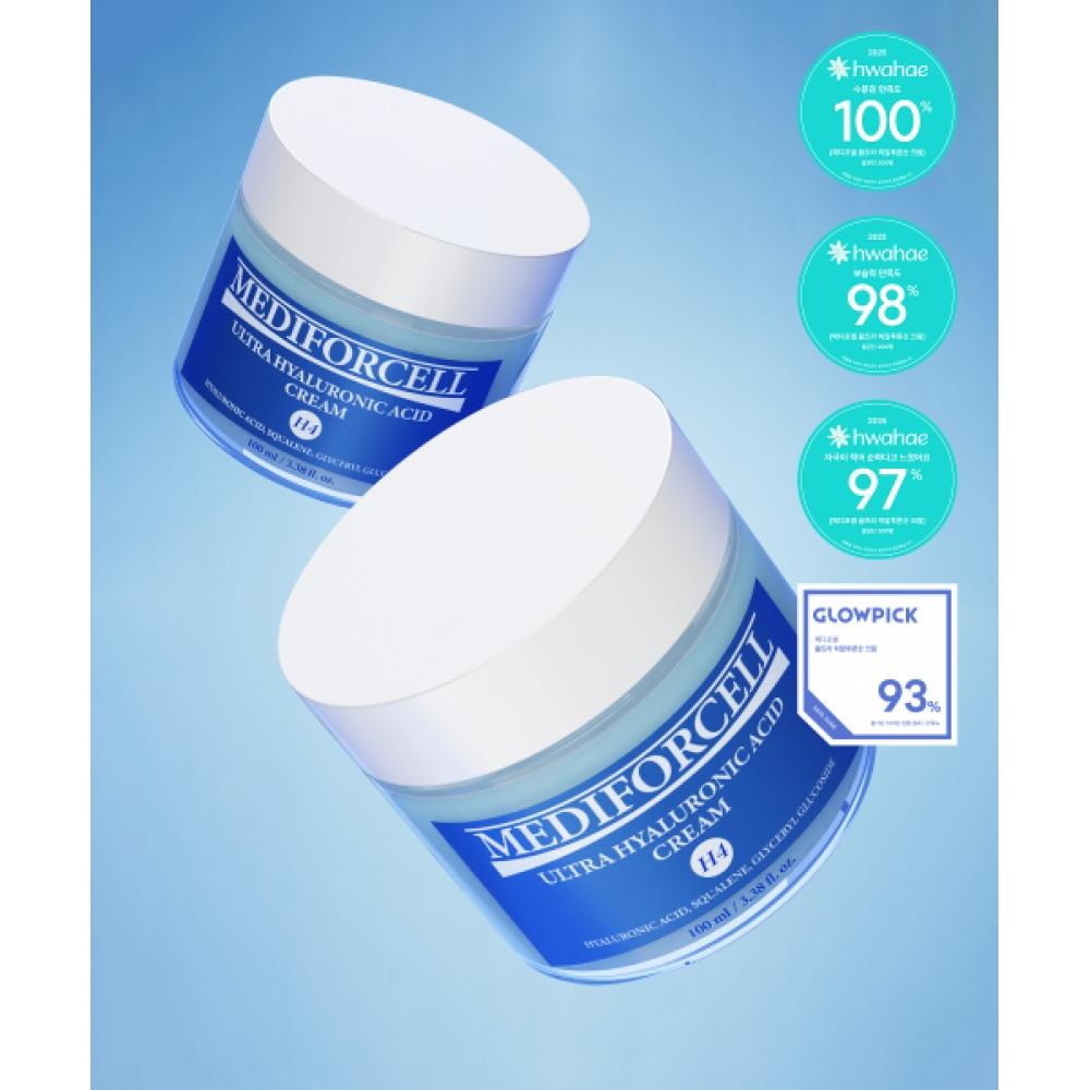 Mediforcell [2pack] Ultra Hyaluronic Acid Cream 100ml NONE