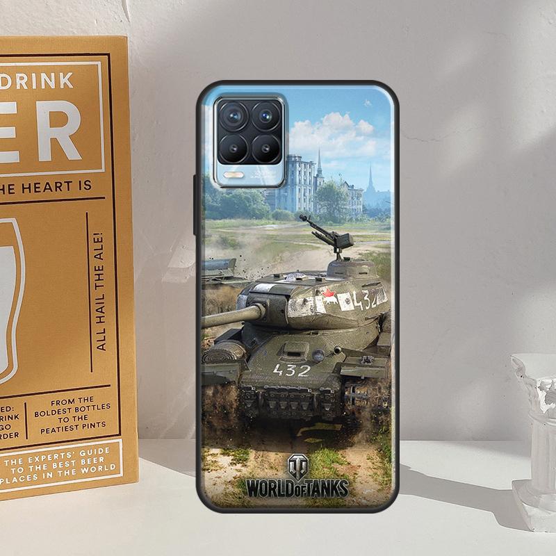 World Of Tanks Case For Realme 10 11 Pro Plus C55 C35 C33 C31 C30 C25s C21Y C15 C11 GT Neo 5 3 2T 3T Cover