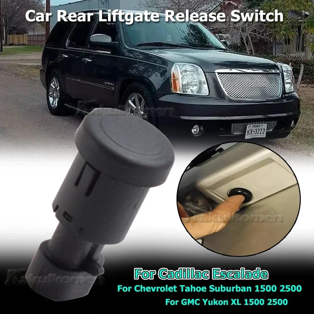 For Cadillac Escalade 2007-2014 For Chevy Tahoe GMC Yukon Car Rear Liftgate Window Lift Glass Release Switch Button 15798062