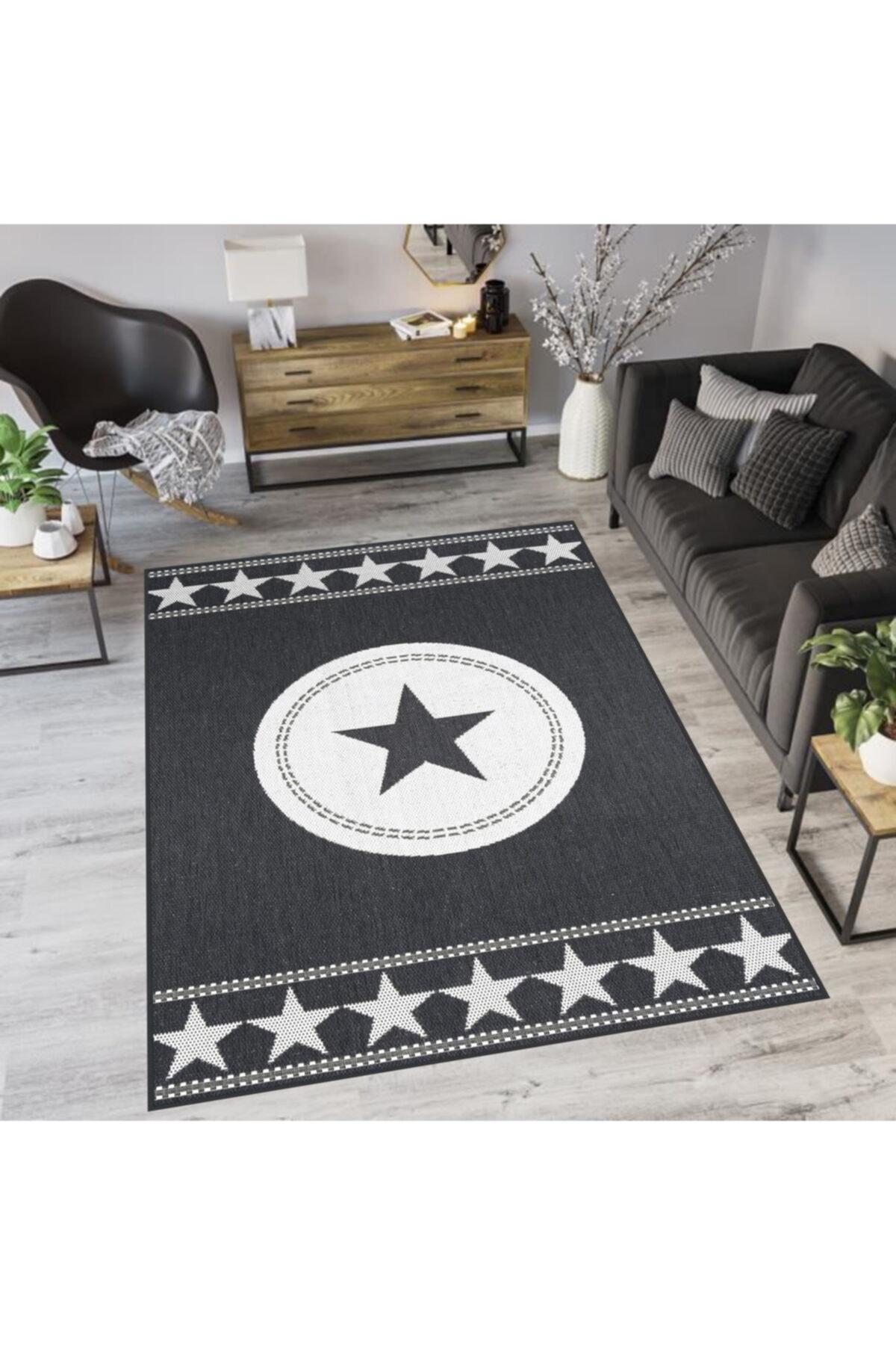 

Rovigo Home Washable Printed Carpet RVG1268 50x80 чёрный