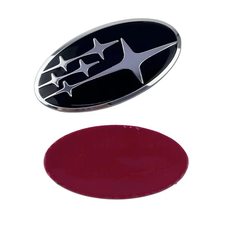 58mm Alloy Car Steering Wheel Emblem Center Logo Sticker for Subaru Forester Outback Legacy Impreza STI BRZ Accessories ysi8