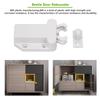 10pcs Durable and Strong White Cute Beetle Shape Cabinet Door Rebounder