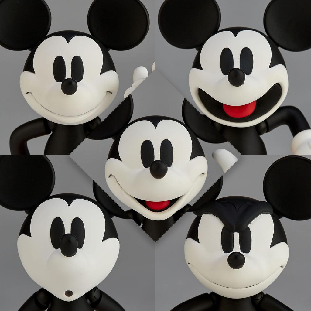figurecomplex Movie Revoltech Mickey Mouse (1936) MICKEY MOUSE Approx. 105mm ABS & PVC Pre-painted Action Figure Revoltech