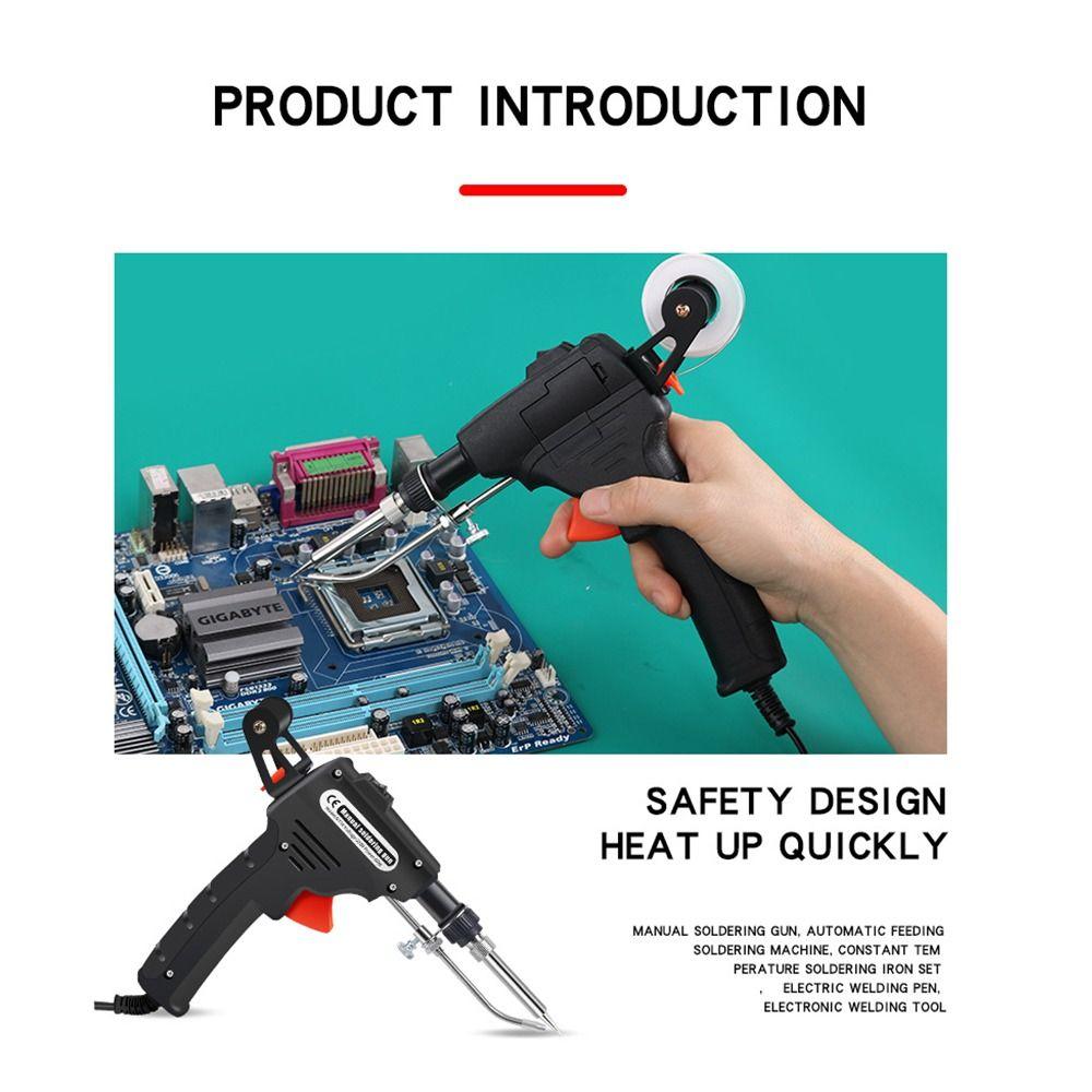 Internal  Heating Send Tin Feeding Hand-Held Manual  Soldering  Welding Repair Tool