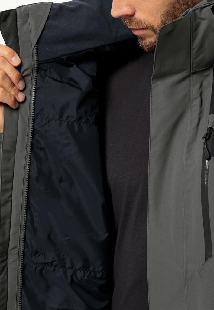 Куртка Jack Wolfskin Jasper 2l Jkt M (1108373) сланец