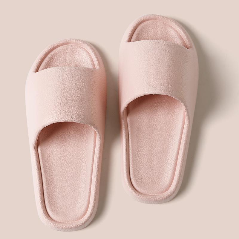 

Женские летние нескользящие домашние тапочки для пар — толстая подошва, дезодорант, однотонный дизайн для ванной комнаты и спальни. 38/39 fits 37/38