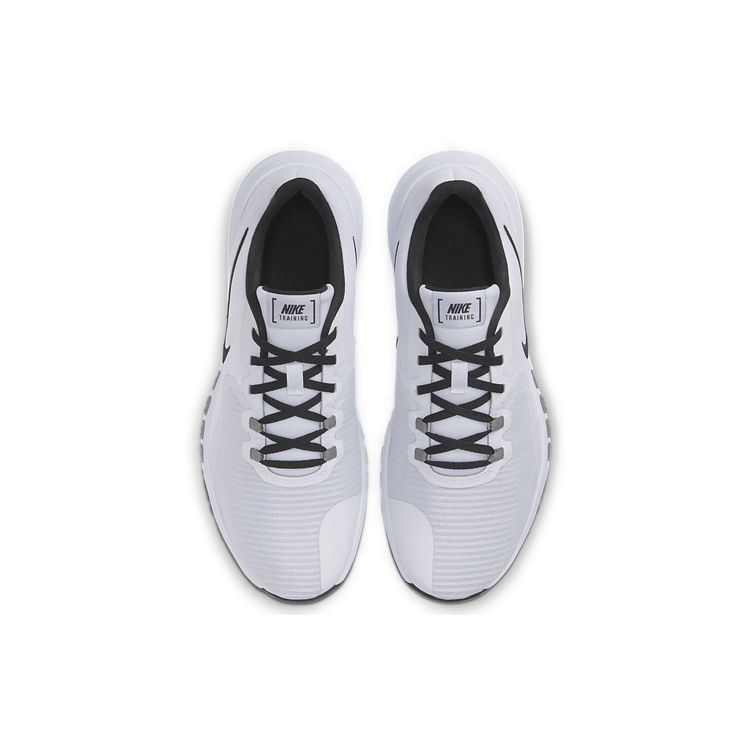 Nike Flex Control 4 White Men Sneakers Smoke-Grey Black CD0197-100
