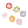 24pcs Elastic Dog Hair Tie Decorative Flower Hair Tie Fashion Dog Grooming Decor  Outdoor Walking