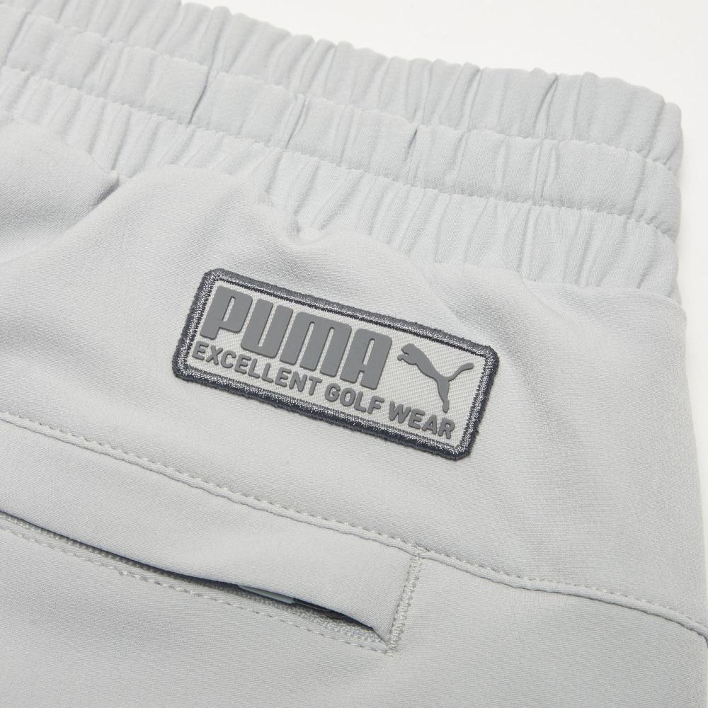 Puma Golf Series Solid Color Drawstring Knit Sports Pants Men Pants 599272-02