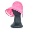 Shop   Women Wire Brim Breathable Open Velcro Sun Cap Km Wh 0815 Pink
