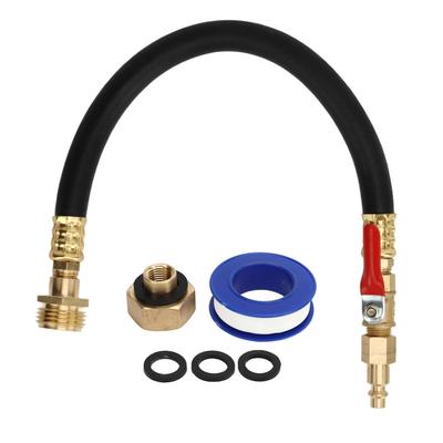 Kit Combinado de Adaptador de Manguera de Jardín para RV Protección contra Heladas con Adaptador Rápido US de 1/4 Invernalizar Aspersor