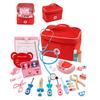 Arzt Rollenspiel Kinderspielzeug Cosplay Simulation Arzt Spielset Holz Simulation Medizin Spielzeug