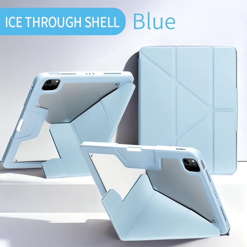 Y Fold Magnetic Case For iPad 12th 11th Smat Cover iPad 10th Air 5 4 10.9 iPad Air 11 M4 Pro 11 7th 9th 8th GEN 10.2 10.5 Shell