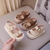 Boys Baby Soft-soled Toddler Shoes Baotou Foot Protection Anti-kick Beach Shoes 0-1-3 Year Old Children Sandals Summer Models