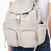 Calvin Klein Jeans Unisex Satin Nylon Flap Backpack  4k3214g Rmu R 