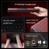 SANWA Wireless Bluetooth Foldable Touch Keyboard: Ultra-Thin & Lightweight, Universal Compatibility with iPad, Tablet, Phone, Computer