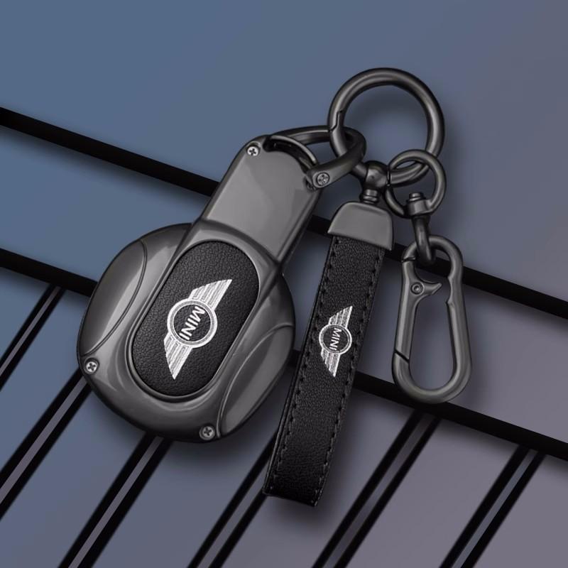 Car Smart Remote Key Fob Case Cover Holder Shell For BMW MINI COOPER S ONE JCW F54 F55 F56 F57 F60 CLUBMAN COUNTRYMAN Keychain PF8