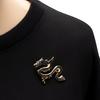 Vintage Dragon Brooch Trendy Dragon Personalized Badge Alloy Dragon Lapel Pin Badge for Fashion Forward Individuals