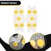 1 Pair of Shoe Spikes, 5 Claws, Anti-Slip , Universal Ice TPE And Metal, for Snowshoeing,