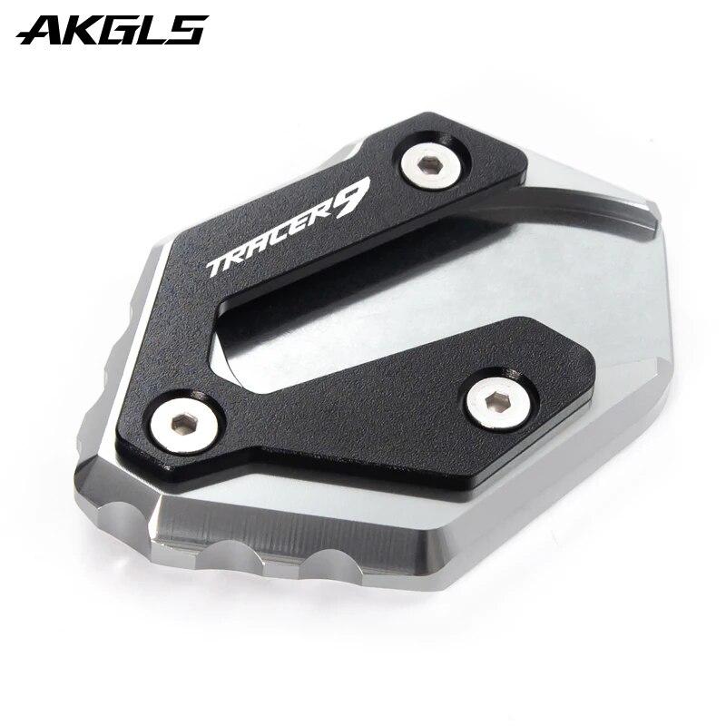 For Yamaha TRACER 9 GT TRACER 9/GT tracer9gt  2022accessories side stand extension pads enlarge stand plate expander