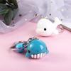 Charm Packaging Decoration Bag Pendant Resin Car Key Ring Dolphin Blue Whale Keychain Keys Holder