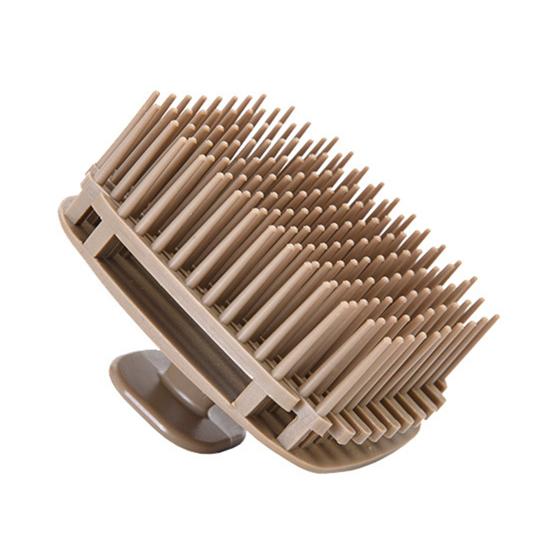 

Square Hair Scalp Massage Brush with Finger Strap Anti-Slip Hair Washing Scrubber for Deep Cleaning Exfoliating Relaxing Shower Shampoo Brush for Home