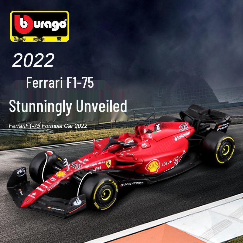 

Bimego Ferrari 1:43 F1-75 Сплав Модель Гоночного Болида Формулы 1 Украшение