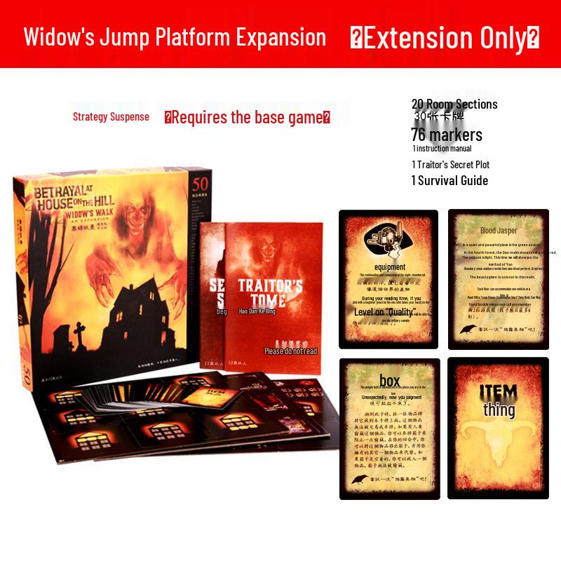 Espansione Stanza Oscura: Betrayal at House on the Hill - Include Miniature Colorate e Torre dei Dadi per Tutti gli Scenari