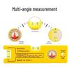 Mini Portable Magnetic Spirit Level - Multi-Functional Precision Tool for Measuring Angles and Decorations