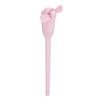 Mini Flexible Fan USB Charging Portable Desktop Bedside Universal Fan Blade Auto Stop(Pink )