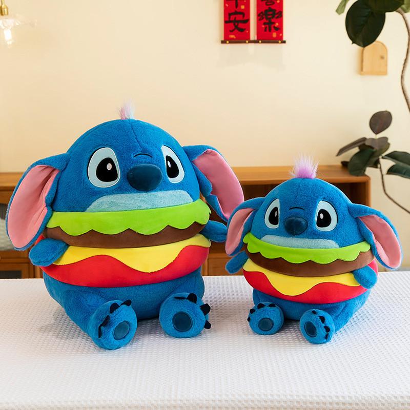 Adorable Hamburger Stitch Plush Toy For Kids Featuring Ultra Soft Material And Cute Design