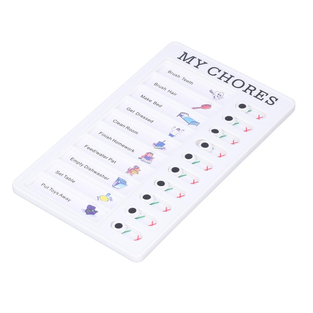 Chore Chart Memo Boards Portable Detachable Message Board Feel Comfortable PVC Kids Chore Chart for Kids Learn Planning