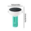 7 In 1 PH/ORP/EC/TDS/Temp/CL/Salt Test Meter Bluetooth-Compatible Water Quality Tester Work with APP Pool Salt Tester for Pools
