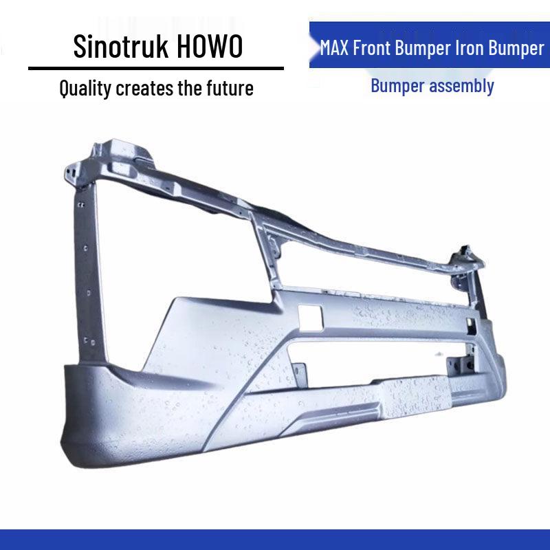Suitable for HOWO MAX Bumper Assembly: Front Grille and Iron Bumper Parts