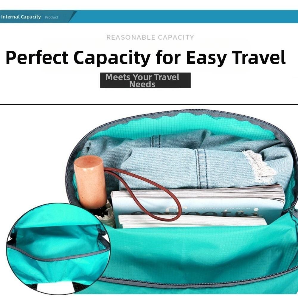 Lightweight Packable Backpack Foldable Nano  Daypack New Outdoor Folding Handy Bag  For Men Women