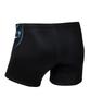 Laelliseupocheu [Osmq671 Blk] Solid Square Men'S Swimsuit Black