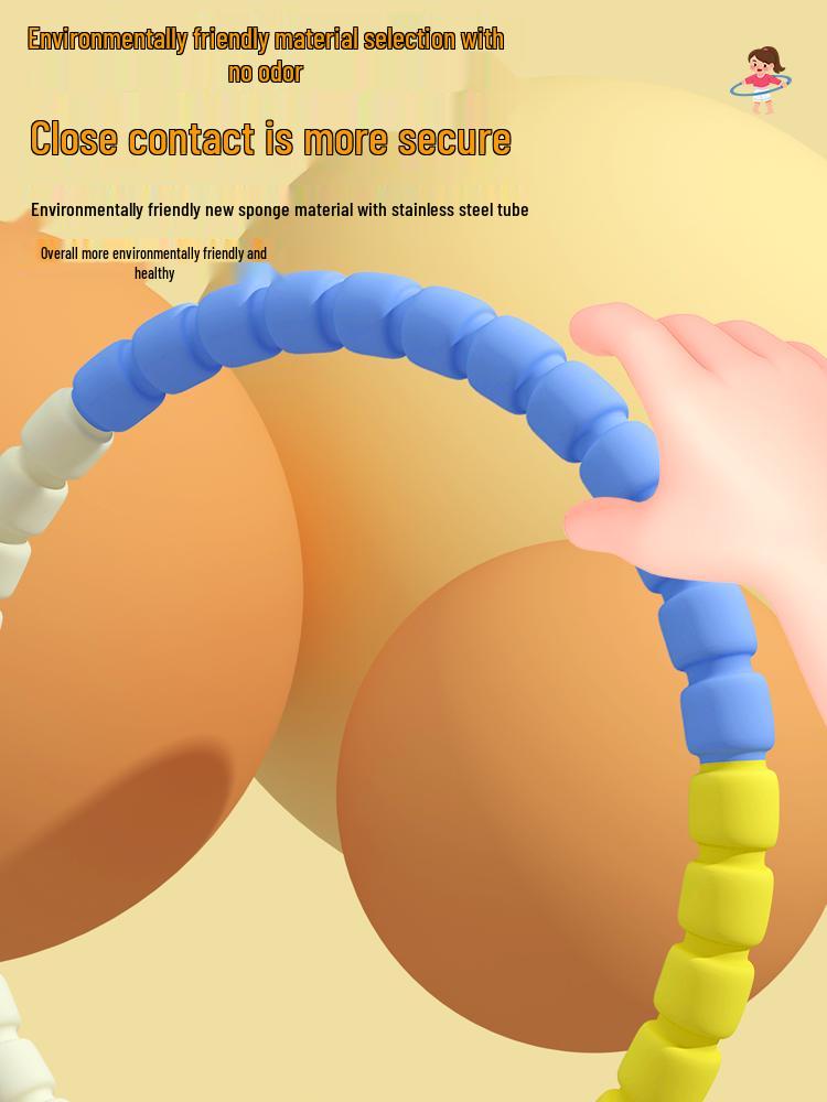 Soft Gymnastics Hula Hoop for Kids Ages 6-12