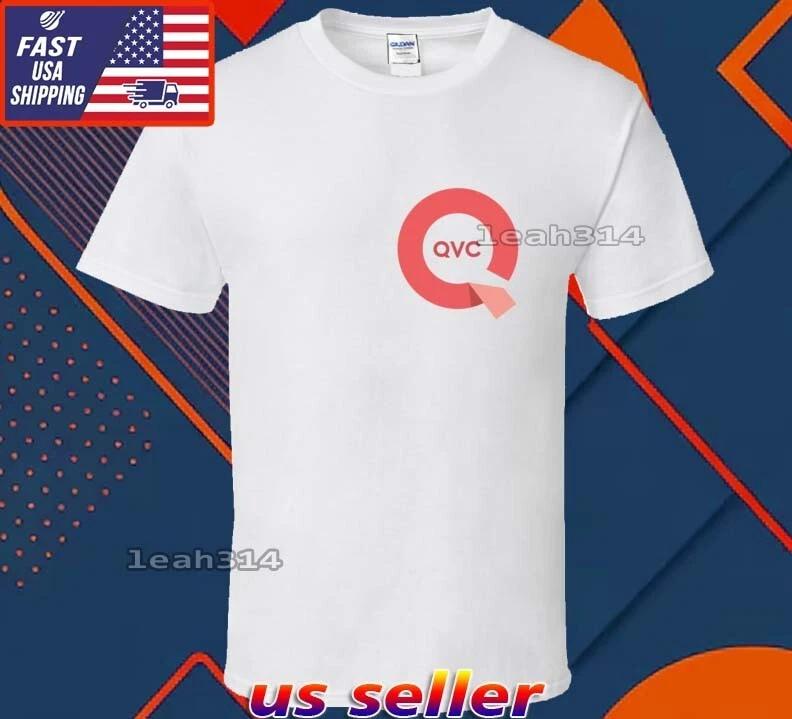 New Shirt QVC Logo T-Shirt Funny American Usa Unisex Size S-5XL