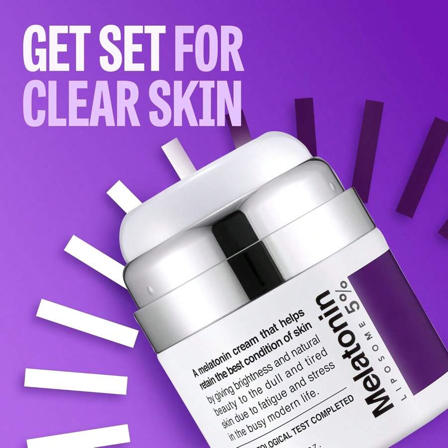 Maxclinic Time Return Melatonin Cream 50g | Face Hydrating Cream & Face Moisturizer For Dry Skin
