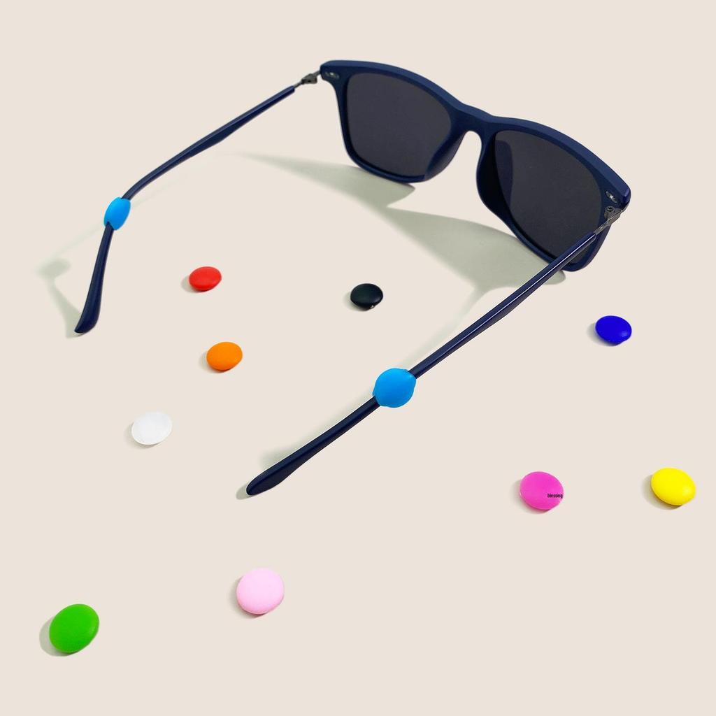 Shopee Silicone Anti-Slip Ear Tips for Eyeglasses - 10 Colors 