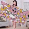 Cute O-OpanchuS-S Usagi Beach Towel Colorful Bath Towels For Girl Microfiber Quick Dry Sand Free Beach Yoga Spa Gym Pool