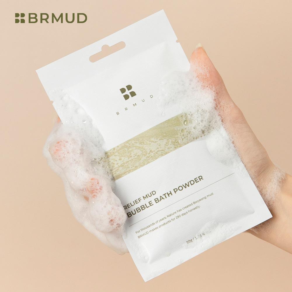 BRMUD Relief Mud Bubble Bath Powder 50g(N)