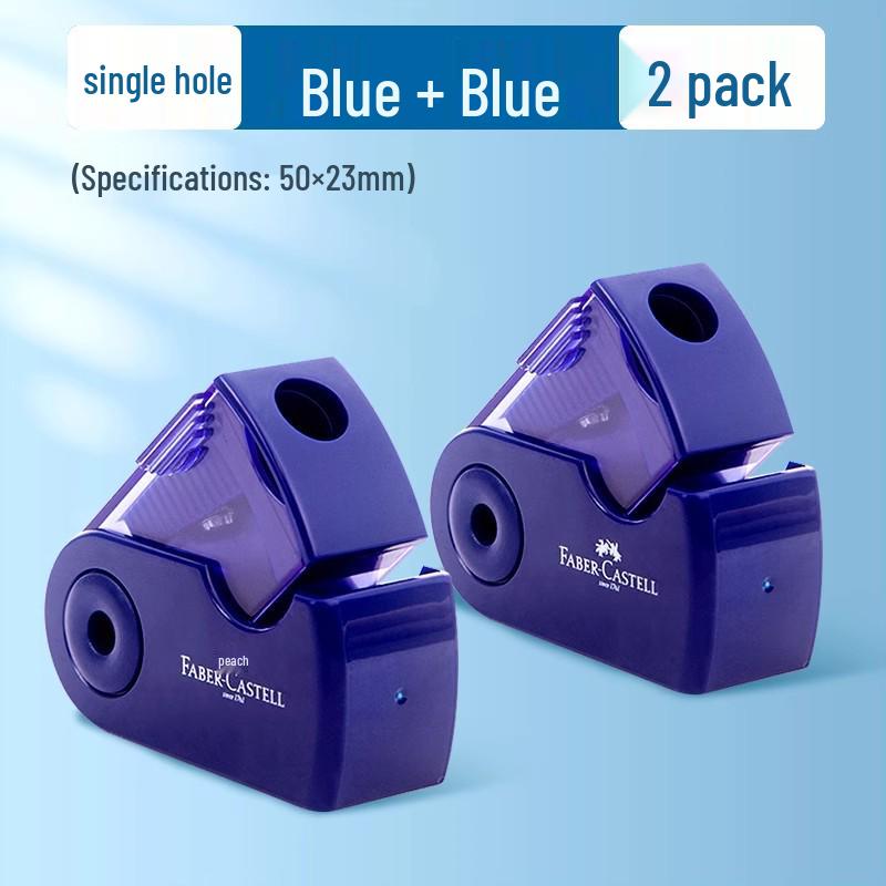 Mini Afiador Manual Faber-Castell para Crianças - Portátil e Simples para Uso Escolar