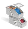 2 PCS Stackable Hat Storage for Baseball Caps Holds Up To 24 Caps Hat Organizer for Closet with Cardboard